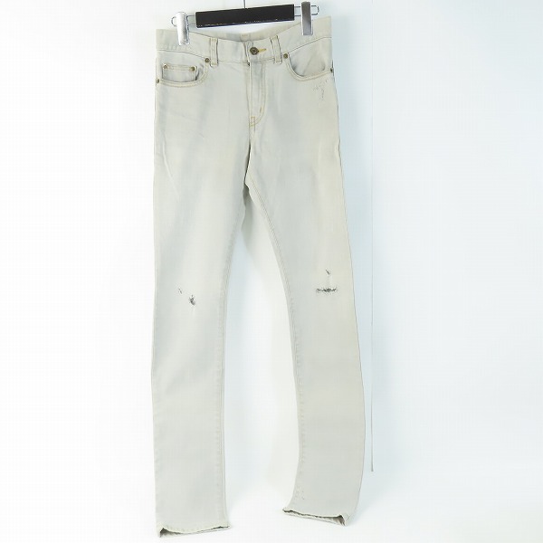 実際に弊社で買取させて頂いたSAINT LAURENT PARIS/サンローランパリ デニムパンツ 344124 YM39R/28