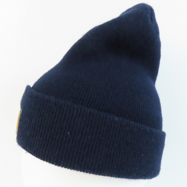 実際に弊社で買取させて頂いたCarhartt/カーハート A18 NAVY ビーニー/ニット帽 ネイビーの画像 2枚目