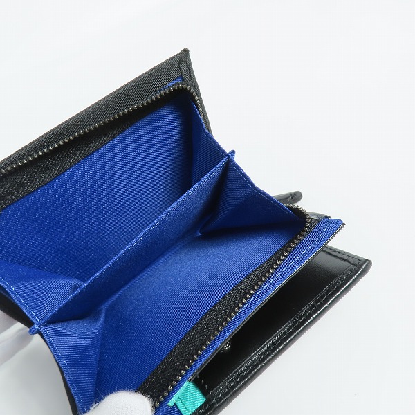 実際に弊社で買取させて頂いたBianchi/ビアンキ PICCOLO ピッコロ ミドルウォレット 財布 BID1203の画像 5枚目