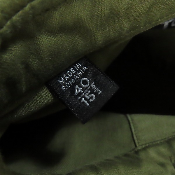 実際に弊社で買取させて頂いたTOM FORD/トムフォード ミリタリーシャツジャケット 2FT699/40の画像 3枚目