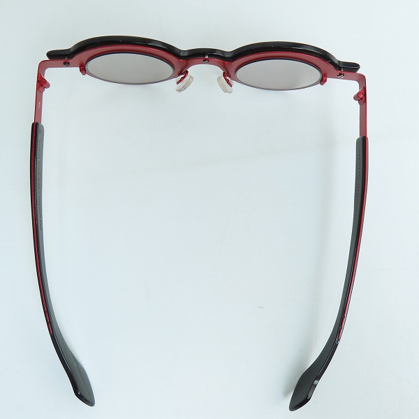 実際に弊社で買取させて頂いたTHEO/テオ quarante+SIX STAINLESS AND genuine horn サングラス/アイウェアの画像 3枚目