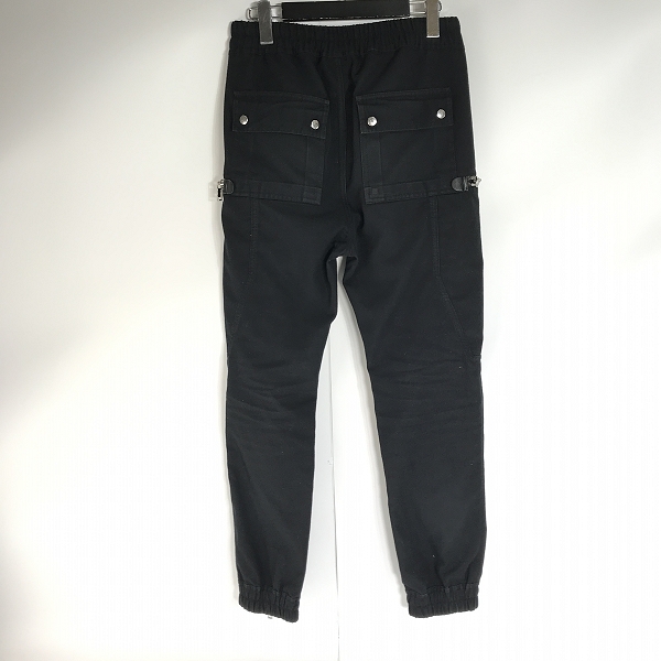 実際に弊社で買取させて頂いたRick Owens/リックオウエンス 21AW Bauhaus Cargo/バウハウスカーゴパンツ ジョガーパンツ 裾ジップ  RR02A5377-CVR/48の画像 1枚目