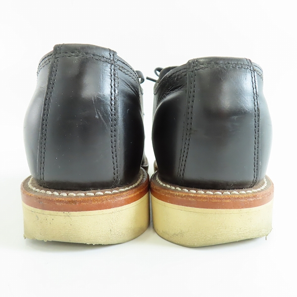 実際に弊社で買取させて頂いたCHIPPEWA/チペワ プレーントゥ ローカット レザー シューズ ブラック 1901M43/26の画像 1枚目