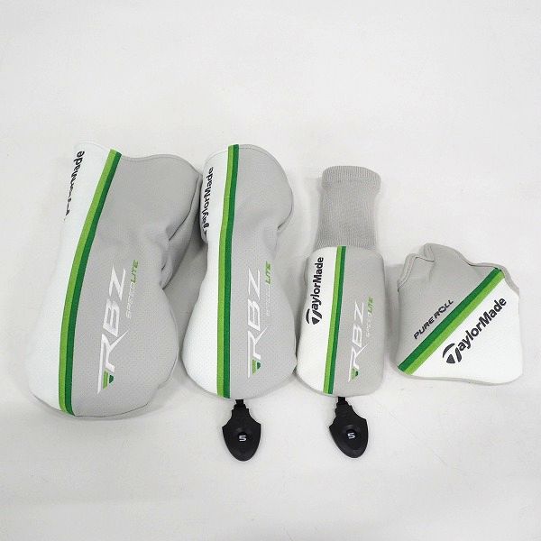 実際に弊社で買取させて頂いた【未使用】TaylorMade/テーラーメイド RBZ SPEEDLITE レディース ゴルフクラブ9本セット FLEX:L キャディバッグ付きの画像 5枚目