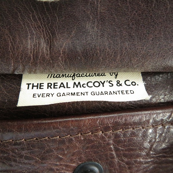 実際に弊社で買取させて頂いたThe REAL McCOYS/リアルマッコイズ US.ARMY アメリカ軍 A-2 フライトジャケット/ミリタリージャケット W535-AC-27753/40の画像 3枚目