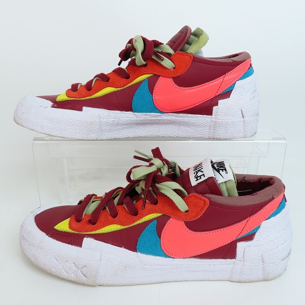 実際に弊社で買取させて頂いたNIKE×SACAI×KAWS/ナイキ×サカイ×カウズ BLAZER LOW Team Red DM7901-600 27の画像 3枚目
