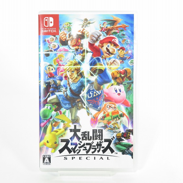 実際に弊社で買取させて頂いたNintendo Switch/ニンテンドースイッチ ソフト 任天堂 大乱闘スマッシュブラザーズ SPECIAL/スマブラ