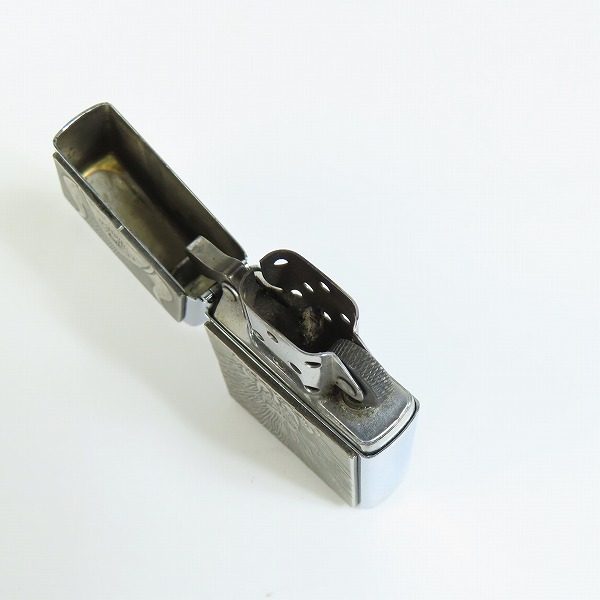 実際に弊社で買取させて頂いたZIPPO/ジッポー HARLEY-DAVIDSON/ハーレーダビッドソン バイキング 93年製の画像 4枚目