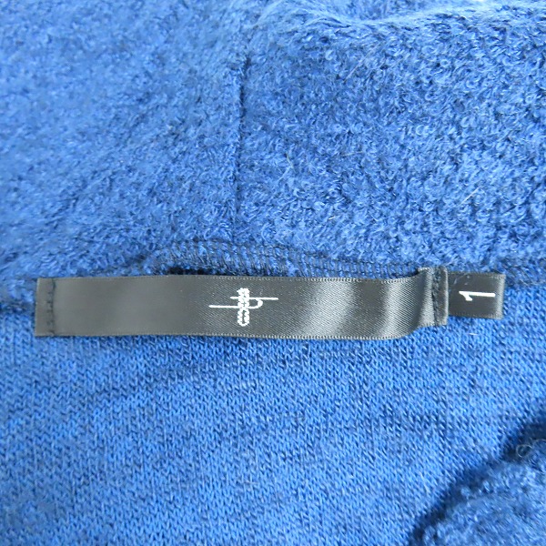 実際に弊社で買取させて頂いたNO ID/ノーアイディー ビキューレラムパイルプルオーバーパーカ 843019-694T/1の画像 2枚目