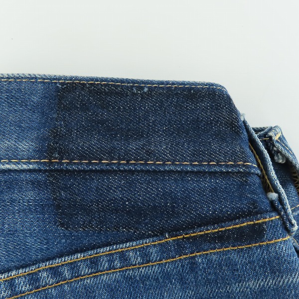 実際に弊社で買取させて頂いたLevi's/リーバイス LVC 33501-0015 501XX 100本 青山店限定 デニムパンツ W36の画像 2枚目