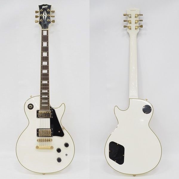 実際に弊社で買取させて頂いた★Blitz By Aria Pro Ⅱ/ブリッツ レスポール カスタムType セットネック エレキギターの画像 1枚目