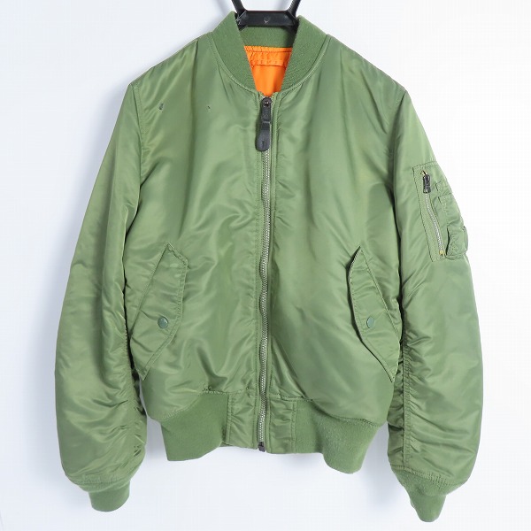 実際に弊社で買取させて頂いたALPHA INDUSTRIES/アルファインダストリーズ リバーシブル MA-1/フライトジャケット 20004-203 S