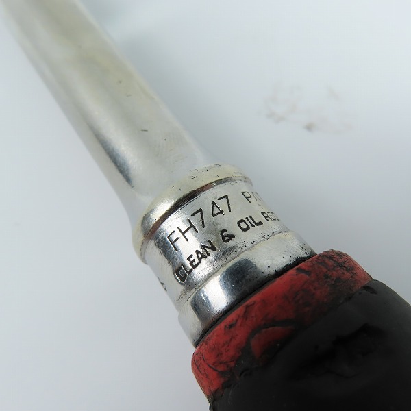 実際に弊社で買取させて頂いたSnap-on/スナップオン 3/8 スイベル/ラウンドヘッド ラチェット FH747の画像 5枚目