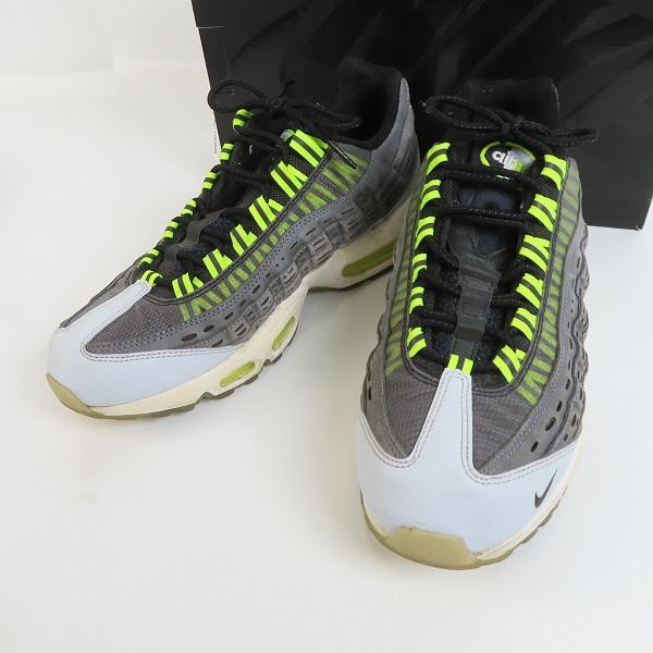 実際に弊社で買取させて頂いたNIKE/ナイキ AIR MAX 95 エアマックス KIM JONES BLACK/VOLTキムジョーンズ ブラック/ボルト DD1871-002/28.5
