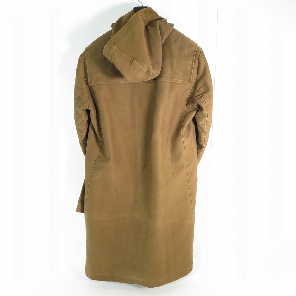 実際に弊社で買取させて頂いたA.P.C/アーペーセー フランス製 シングルロングコート フーディ/1の画像 1枚目