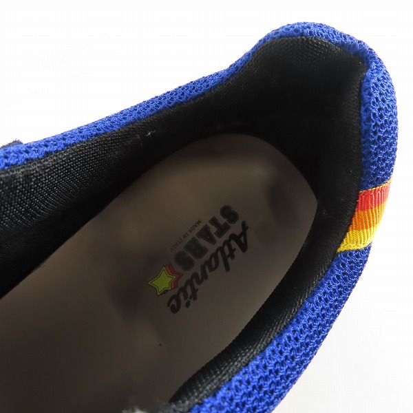 実際に弊社で買取させて頂いたATLANTIC STARS/アトランティックスターズ ブラック/ブルー スニーカー/41の画像 4枚目