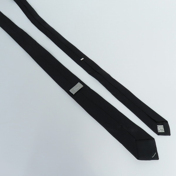 実際に弊社で買取させて頂いたDior Homme/ディオールオム BEE/蜂 刺繍 シルクネクタイ の画像 2枚目