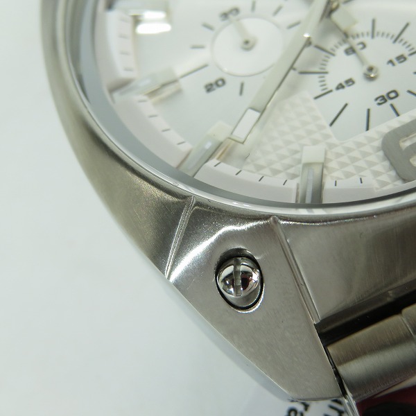 実際に弊社で買取させて頂いたDIESEL/ディーゼル オーバーフロー 腕時計 DZ-4203【動作未確認】の画像 5枚目