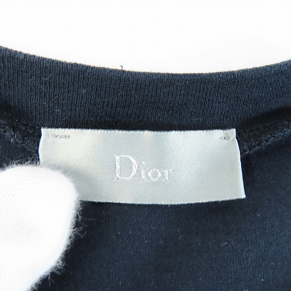 実際に弊社で買取させて頂いた【JPタグ】DIOR homme/ディオールオム  BEE/ビー/蜂刺繍 半袖Tシャツ 733J603B0446/Mの画像 2枚目