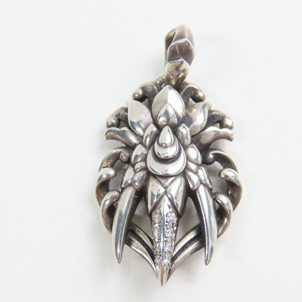 実際に弊社で買取させて頂いたBloody Mary/ブラッディマリー トライデントペンダント w/ダイヤモンドラインパヴェの画像 1枚目