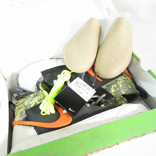 実際に弊社で買取させて頂いたNIKE×READYMADE/ナイキ×レディメイド BLAZER MID BLACK ブレーザー ミッド CZ3589-001/28の画像 8枚目