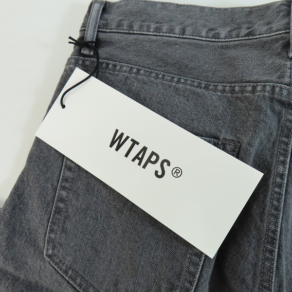 実際に弊社で買取させて頂いた【未使用】WTAPS/ダブルタップス 23AW BLUES SKINNY TROUSERS COTTON DENIM 232BRDT-PTM07/02(33×30)の画像 5枚目