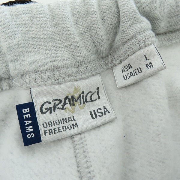 実際に弊社で買取させて頂いたGRAMICCI×BEAMS/グラミチ×ビームス 別注 Webbing Sweat Pants GMP-21F2003/Lの画像 2枚目