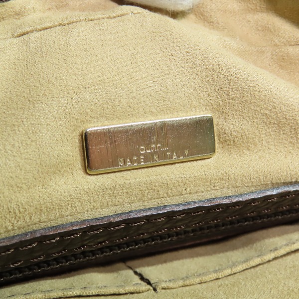 実際に弊社で買取させて頂いたdunhill/ダンヒル クラッチバッグ/セカンドバッグの画像 5枚目