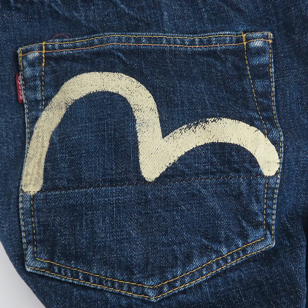 実際に弊社で買取させて頂いたEVISU/エヴィス Lot.2001 No.1 SPECIAL デニムパンツ/ジーンズ W36の画像 7枚目