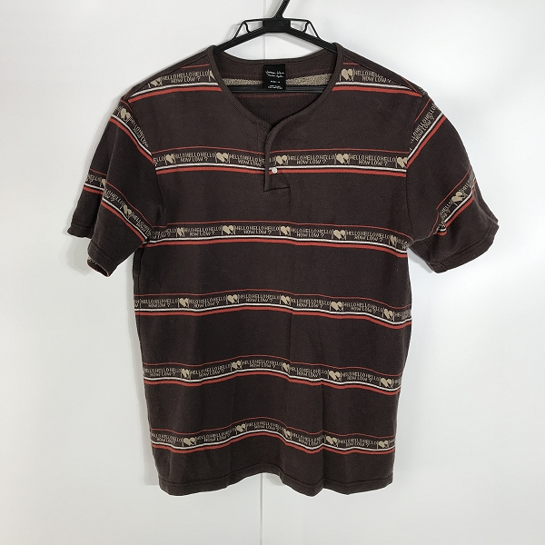 実際に弊社で買取させて頂いたNUMBER (N)INE/ナンバーナイン ハート 涙 ヘンリーネック Tシャツ/カットソー/3