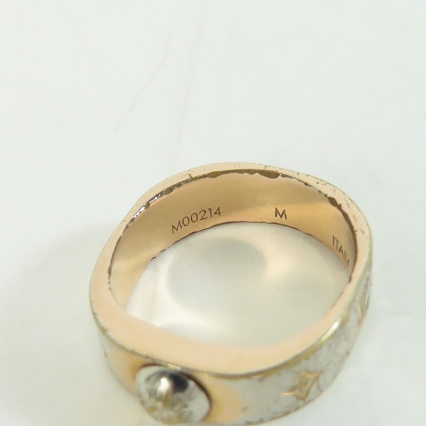 実際に弊社で買取させて頂いたLOUIS VUITTON/ルイヴィトン ナノグラム リング/指輪 M00214/M/12.5号の画像 6枚目