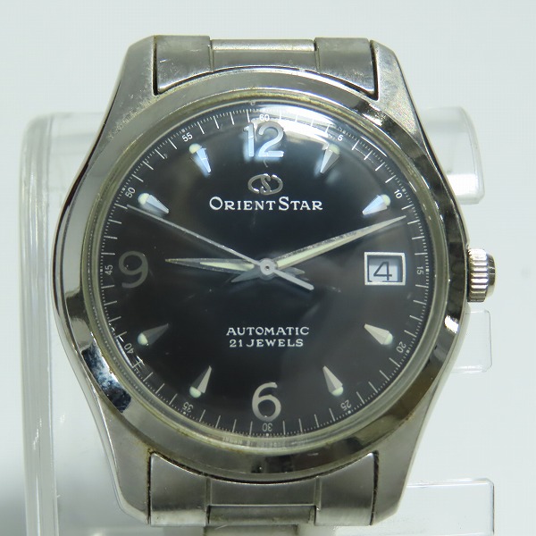 実際に弊社で買取させて頂いたORIENT/オリエント オリエントスター 裏スケ 自動巻き 腕時計 597302-70の画像 1枚目