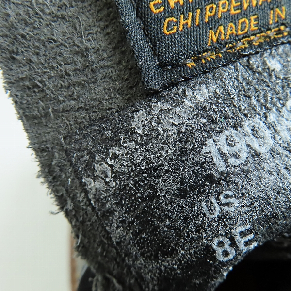 実際に弊社で買取させて頂いたCHIPPEWA/チペワ モンキーブーツ/フィールドブーツ 1901G42/26の画像 6枚目