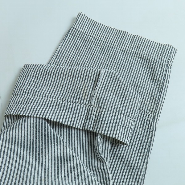 実際に弊社で買取させて頂いたSTUSSY/ステューシー/ストライプ ダブルニー ペインターパンツ/W32/ワークパンツの画像 8枚目