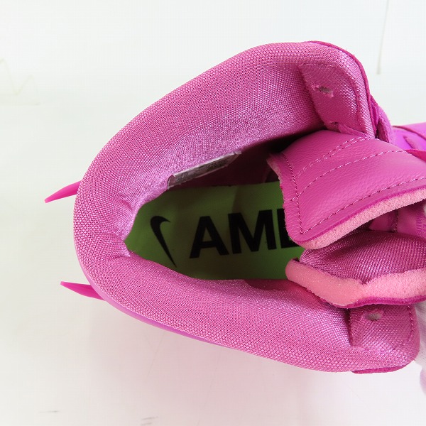 実際に弊社で買取させて頂いたNIKE×AMBUSH/ナイキ×アンブッシュ DUNK HIGH PINK/ダンクハイ ピンク CU7544-600/29の画像 4枚目