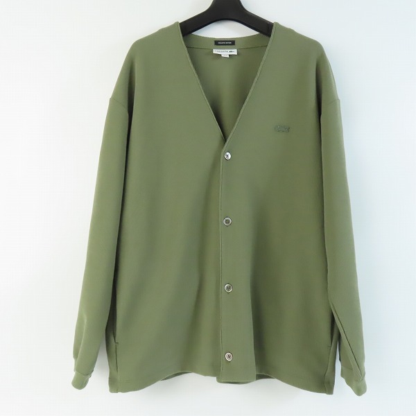 実際に弊社で買取させて頂いたLACOSTE/ラコステ BEAUTY＆YOUTH別注 カーディガン L