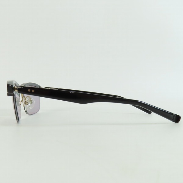 実際に弊社で買取させて頂いた999.9/フォーナインズ ハーフリム サングラス/アイウェア M-802の画像 2枚目