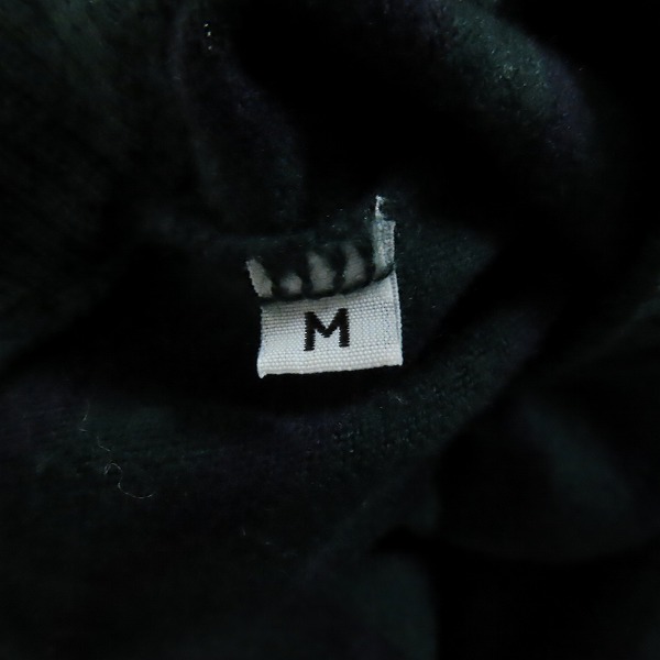 実際に弊社で買取させて頂いたami alexandre mattiussi/アミ アレクサンドルマテュッシ ウール ニット グリーン/ネイビー E15K03 /Mの画像 3枚目