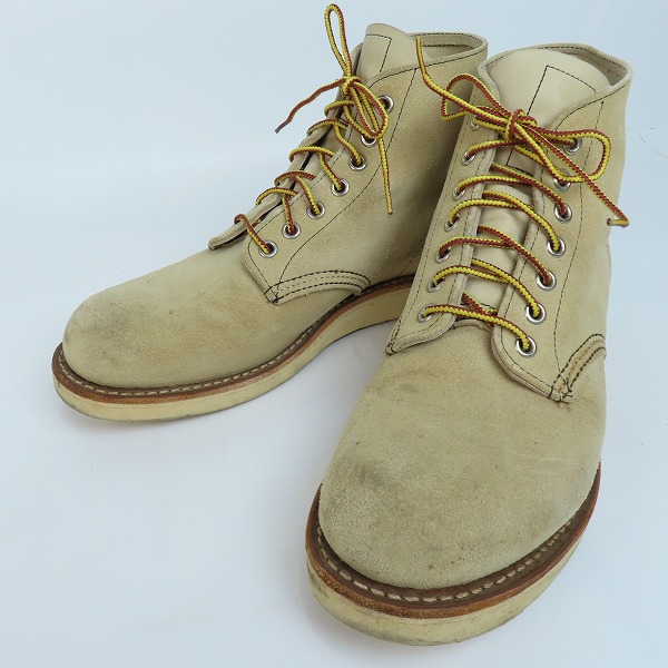 実際に弊社で買取させて頂いたRED WING/レッドウイング クラシックプレーントゥ ブーツ 8167/7E