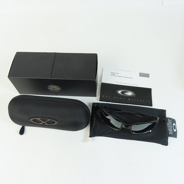 実際に弊社で買取させて頂いたOAKLEY/オークリー X-SQUARED/エックス・スクエアード サングラス/アイウェア 偏光レンズ OO6011-06の画像 9枚目