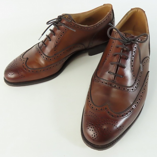 実際に弊社で買取させて頂いたTrickers/トリッカーズ NORFONK ウィングチップ 6463/9.5
