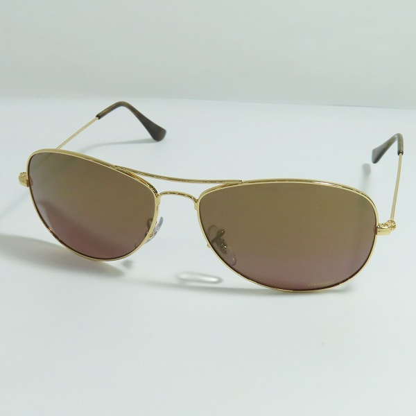 実際に弊社で買取させて頂いたRay-Ban/レイバン CHROMANCE/クロマンス ティアドロップ 偏光レンズ サングラス アイウェア RB3562