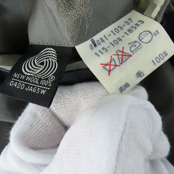 実際に弊社で買取させて頂いたBurberry's/バーバリーズ ホースロゴボタン ダブル ジャケット/ブレザー の画像 3枚目