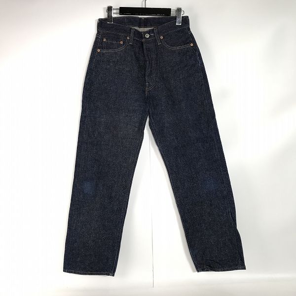 実際に弊社で買取させて頂いたLEVIS/リーバイス 501 刻印555 米国製 BIG E 不均等V ボタンフライ 501-0001/W30L40