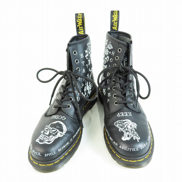 実際に弊社で買取させて頂いたDr.Martens/ドクターマーチン 1460 SCRIBBLE/スクリブル 8ホールブーツ UK8
