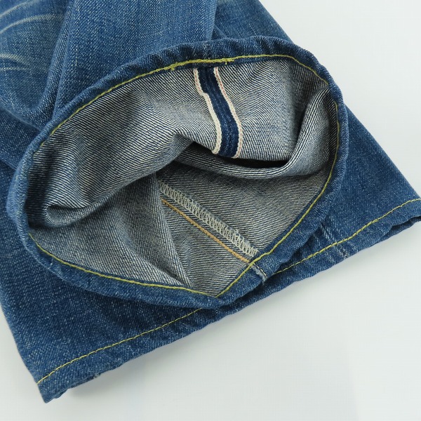 実際に弊社で買取させて頂いたLevi's/リーバイス LVC 33501-0015 501XX 100本 青山店限定 デニムパンツ W36の画像 5枚目