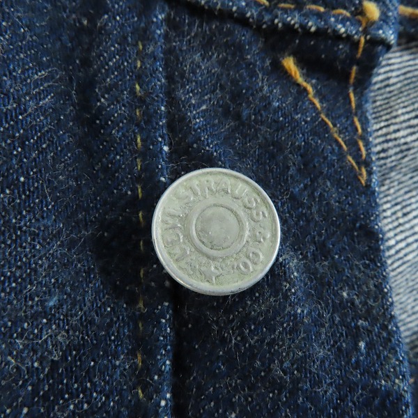 実際に弊社で買取させて頂いたLEVI'S/リーバイス Sタイプ 501/刻印2 ビッグE/長足R/ヴィンテージ/W34L29の画像 7枚目