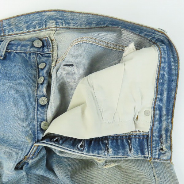 実際に弊社で買取させて頂いたLEVI'S/リーバイス 501 ボタン裏524/スモールe デニムパンツ W33/L38の画像 6枚目