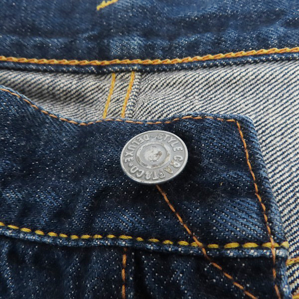 実際に弊社で買取させて頂いたEVISU/エヴィス Lot.2001 No.1 SPECIAL デニムパンツ/ジーンズ W36の画像 9枚目