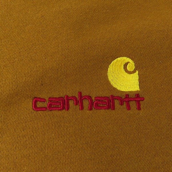 実際に弊社で買取させて頂いたCarhartt/カーハート ロゴクルーネックスウェット トレーナー XXLの画像 4枚目